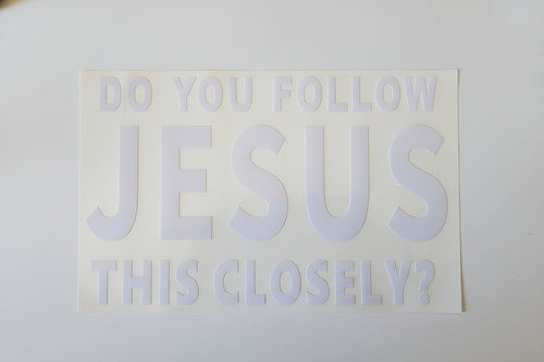 Jesus bumper stickers